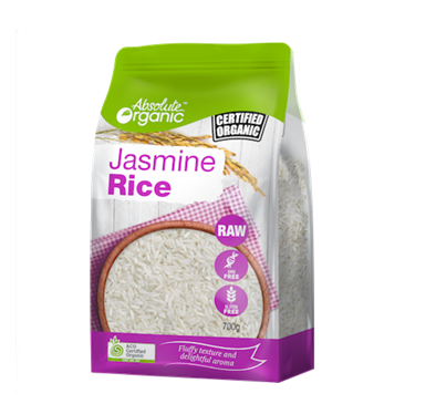 Absolute Organic Jasmine Rice 700g
