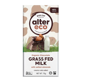 Alter Eco Organic Grass Fed Milk Chocolate 80g
