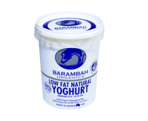 Barambah Low Fat Natural Yoghurt 500g