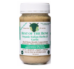 Best Of The Bone Organic Italian Herbs & Garlic 350g