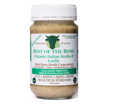 Best Of The Bone Organic Italian Herbs & Garlic 350g
