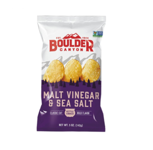 Boulder Malt Vinegar & Sea Salt 142g