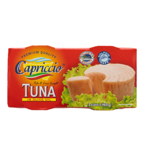 Capriccio Tuna Olive Oil Twin Pack 2 X 160g