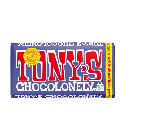 Chocolate Bar Tony's Chocolonely Dark Milk Pretzel Toffee 42%
