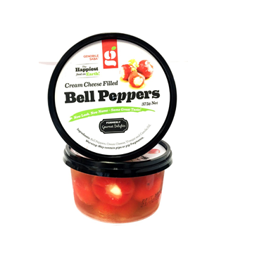 Genobile Saba Cream Cheese Filled Bell Peppers 375g