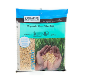 Kialla Pure Foods Organic Pearl Barley 500g