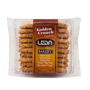 Leda Golden Crunch Cookies 250g