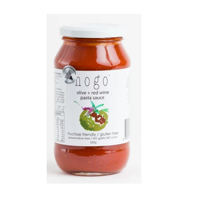 Nogo Olive And Red Wine Pasta Sauce (375ml)