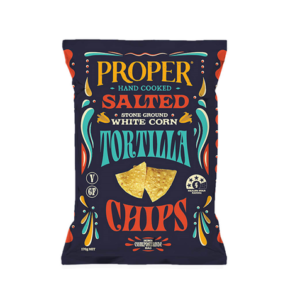 Proper Crisps Compostable Salted Tortilla Chips 170g