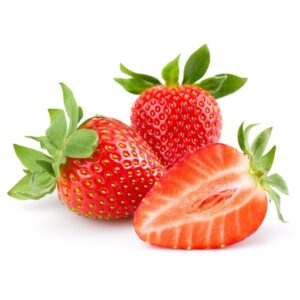 13229077 Fresh Strawberry Isolated On White Background. Studio Macro