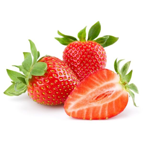 13229077 Fresh Strawberry Isolated On White Background. Studio Macro