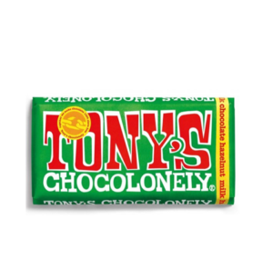 Tony's Chocolonely Milk Hazelnut Chocolate 180g